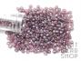 Size 6-0 Seed Beads - Transparent Lustered Light Amethyst